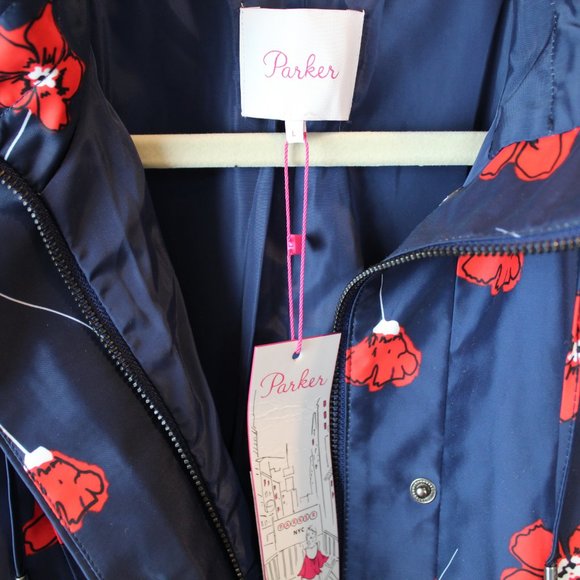 NWT Parker Floral Print Jacket | Boho Chic Casual Jacket - Picture 6 of 10